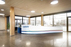 Luxair reception
